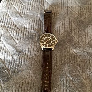 Kenneth Cole New York KC1659 men’s watch brown leather band